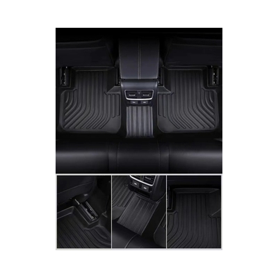 Fully Surrounded Double Anti-Slip Carpet Car Foot Mat for Skyworth EV6 and Skywell ET5