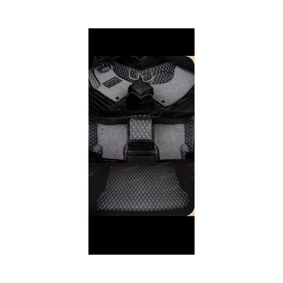 Fully Surrounded Double Anti-Slip Carpet Car Foot Mat for Skyworth EV6 and Skywell ET5