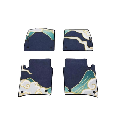 2021- Zeekr001 Landscape Foot Mat Carpet Surface Automotive with Leopard Design Style
