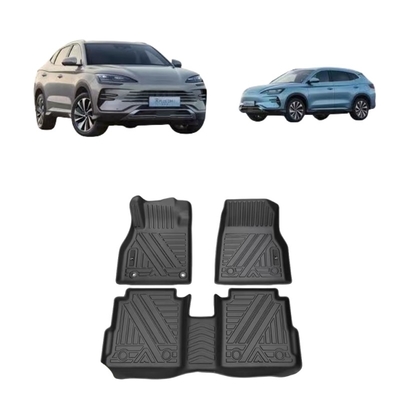 Sports Design Style Full Set Car Floor Mat for BYD Yuan plus EV Han DMI Dolphin Tang EV Seal Song plus Qin