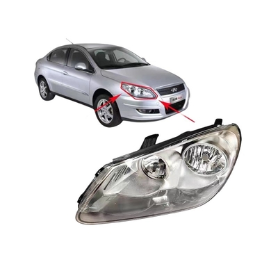 Aluminum Chery A3 Headlight Assembly for Hatchback Front Light Original Auto Parts