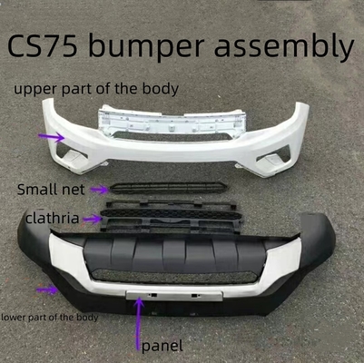 Car Make CHANGAN CS75 Bumper Front and Rear Upper Body Painted Lower Body Grille Molding