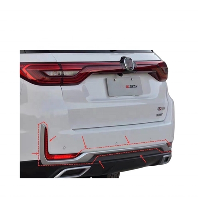 Changan 19-21 CS95 Rear Bumper Decorative Parts Left and Right Bright Strip with Fog Lamp Electroplating