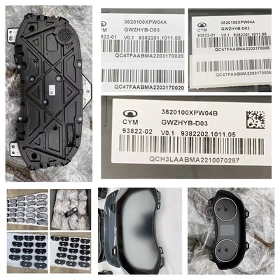 OEM 3820101XPW13A Car Instrument Cluster Assembly for Great Wall Gun Off-road Edition