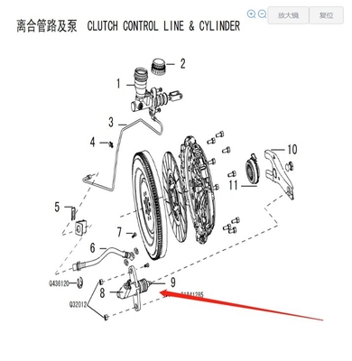 Great Wall Haval CUV H3 H5 Wingle3 5 Diesel 2.8TCI Clutch Pump 17cm*12cm*10cm OE NO. NO