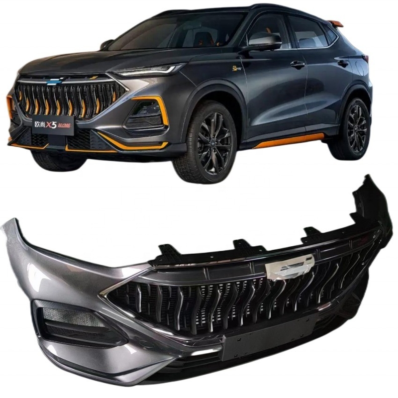 Steel Sports Front Bumper Rear Bumper for CHANG AN Auchan X5 Car Model