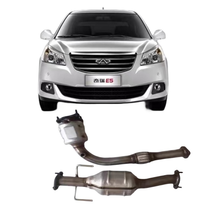 Automotive Exhaust System Chery A5/E5/Qi Yun 3 Three-Way Catalytic Converter Assembly