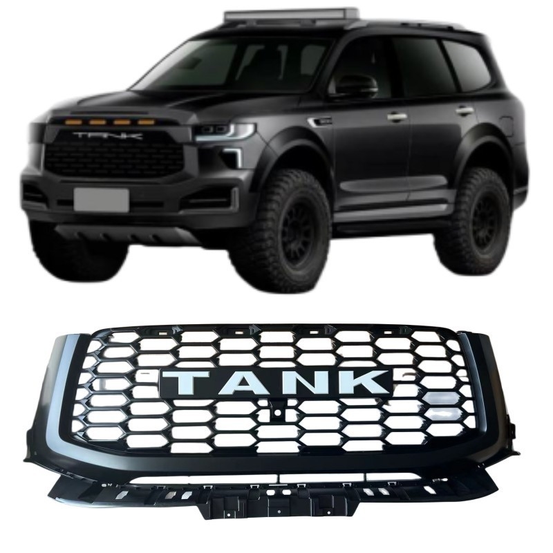 Transform Your NG Model with WEY Chrome Black silver TANK500 Radiator Grille Assembly