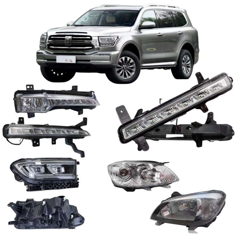 Great Wall Full Series Headlight Fog Lamp Xenon Lamp Complete for 2003-2009 Models